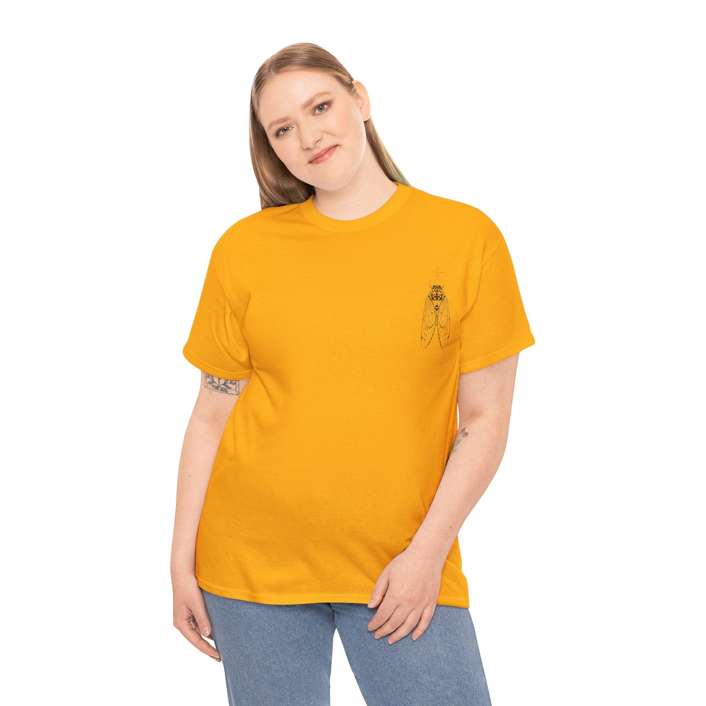 cicada heavy cotton tee