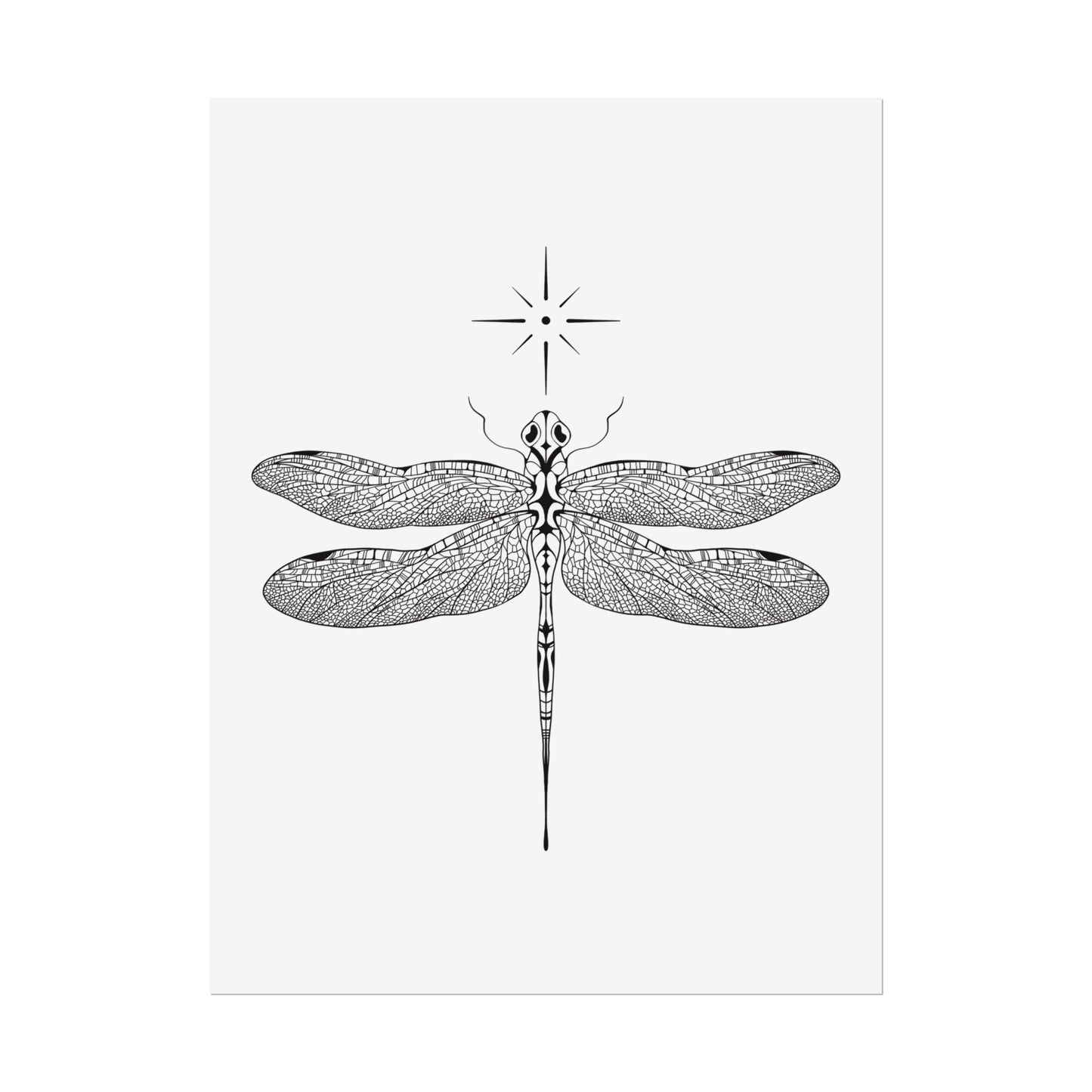 dragonfly print