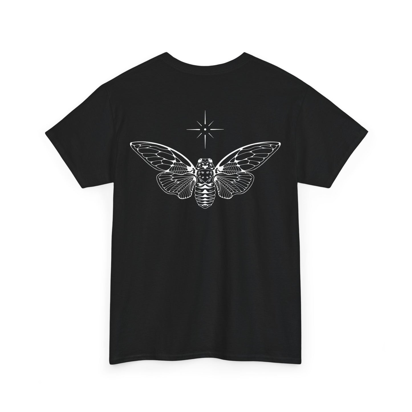ghost cicada heavy cotton tee
