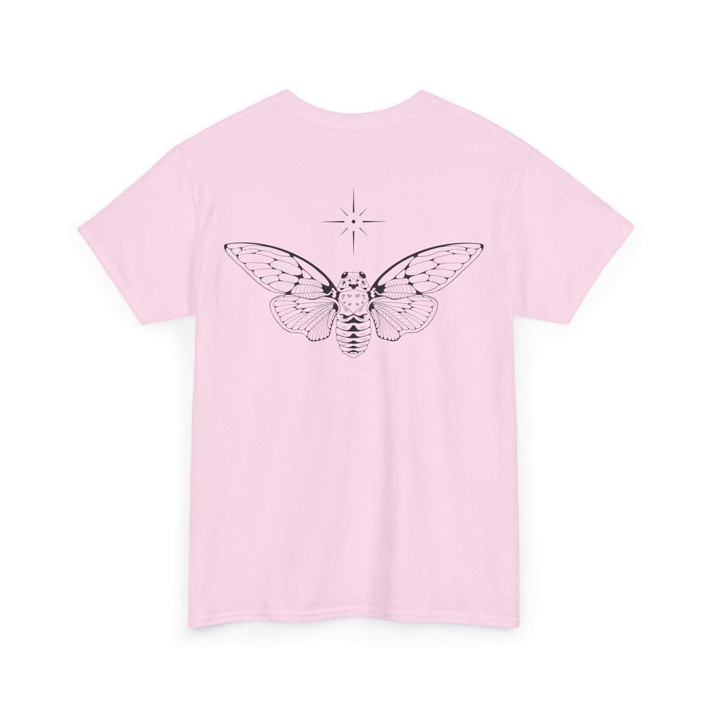 ghost cicada heavy cotton tee