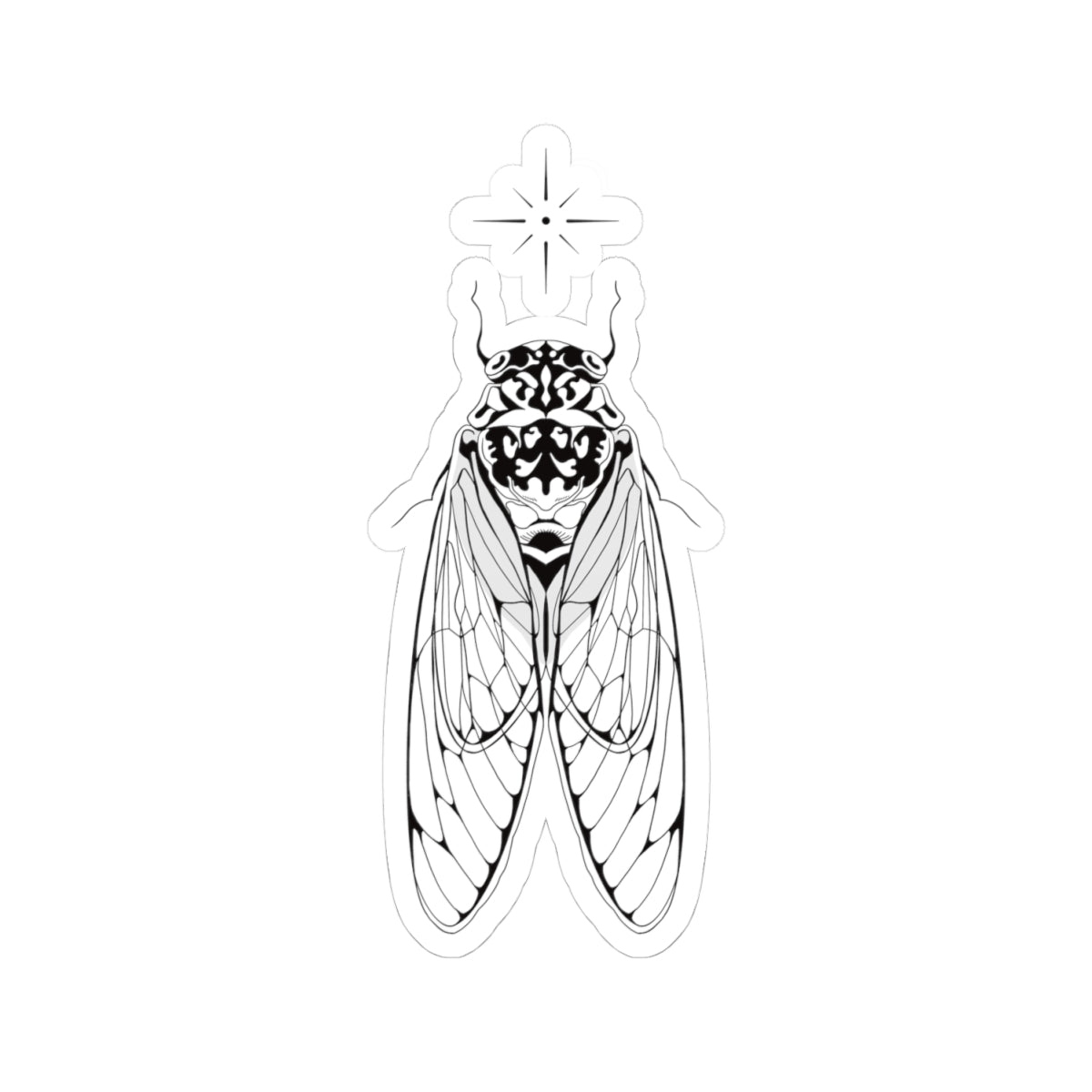 cicada sticker