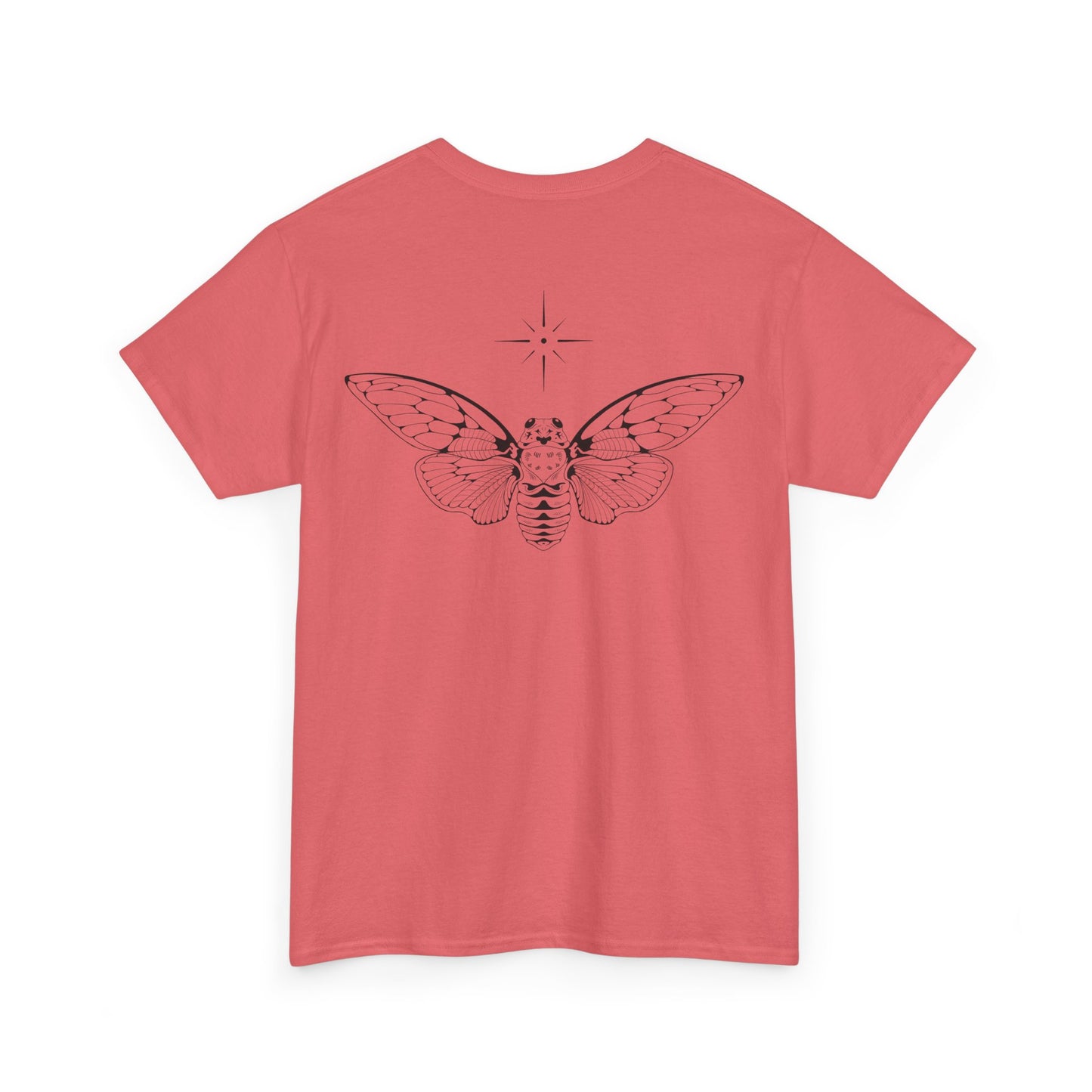 ghost cicada heavy cotton tee