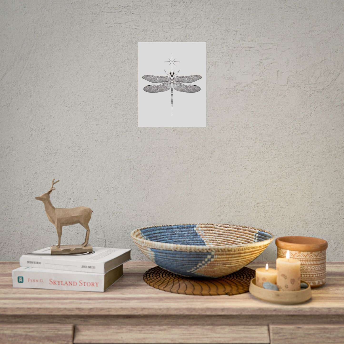 dragonfly print