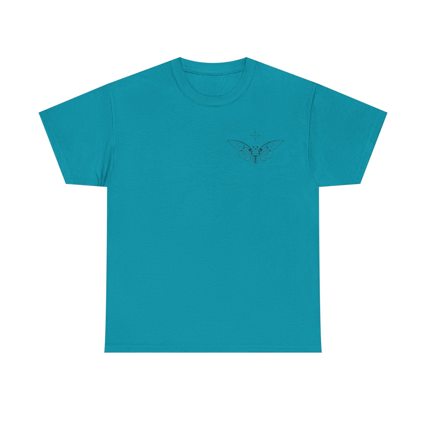 ghost cicada heavy cotton tee