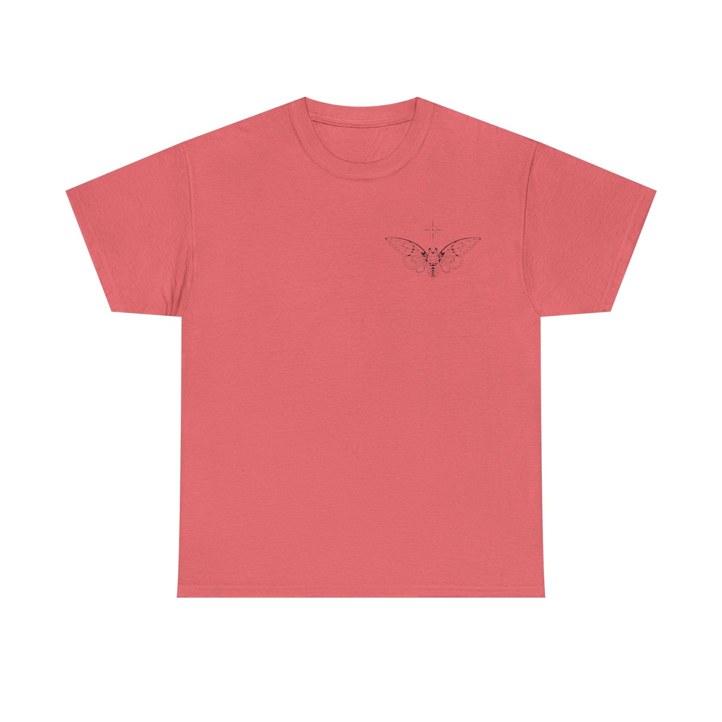ghost cicada heavy cotton tee