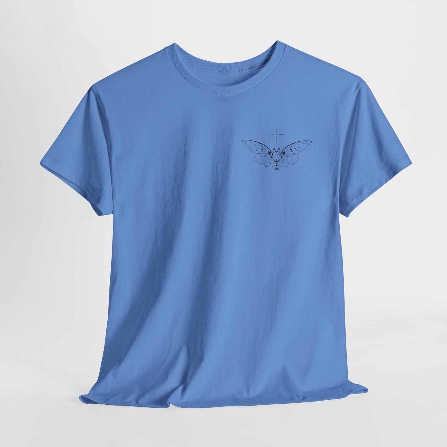 ghost cicada heavy cotton tee