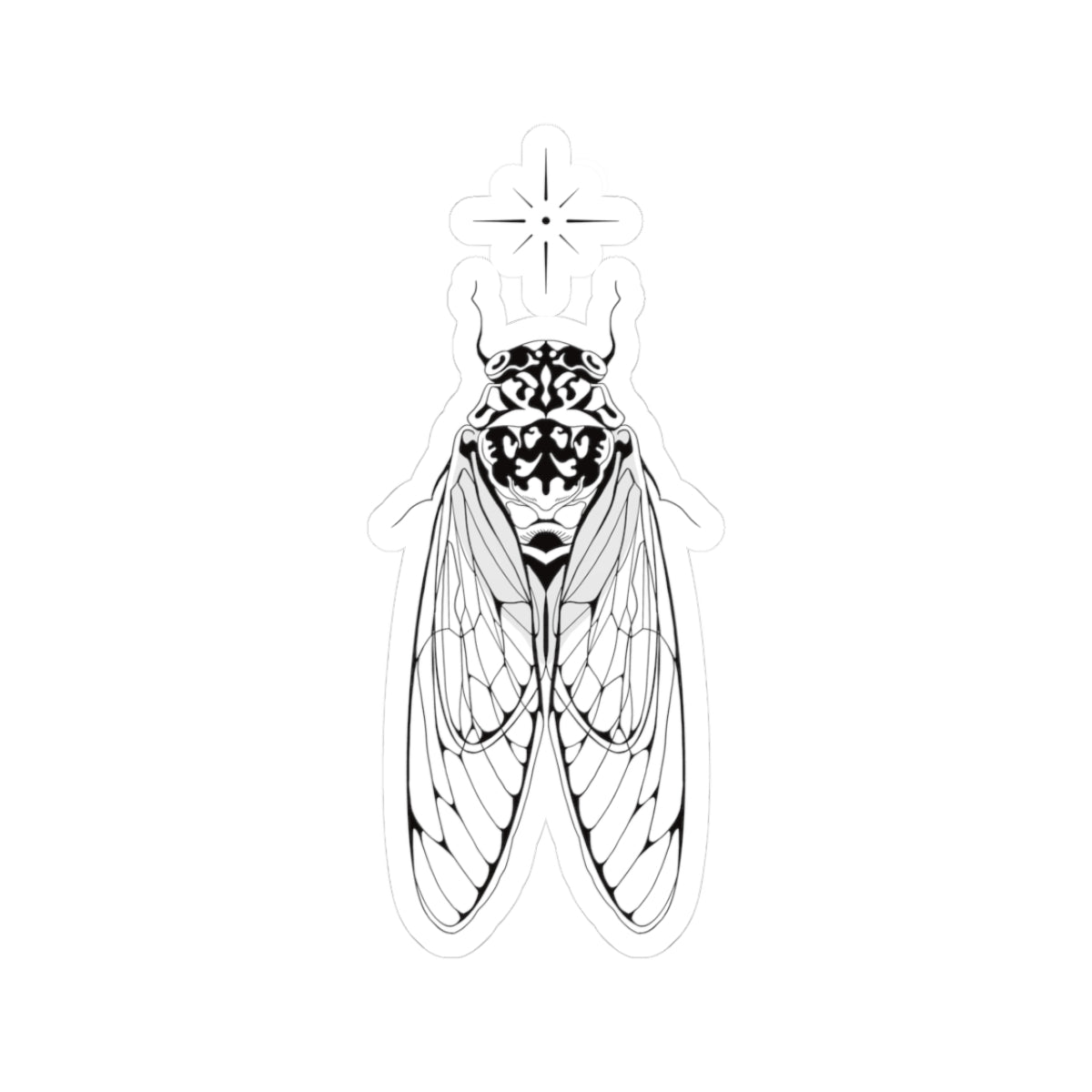 cicada sticker