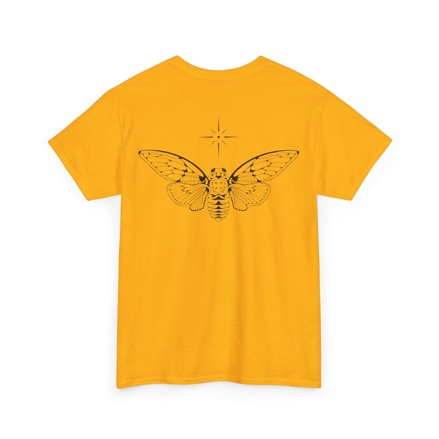 ghost cicada heavy cotton tee